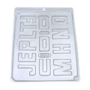 Forma acetato Abecedário 2 Ref.255 - BWB