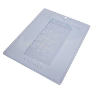 Forma Silicone Barra De Chocolate 300g Ref.9664 Bwb