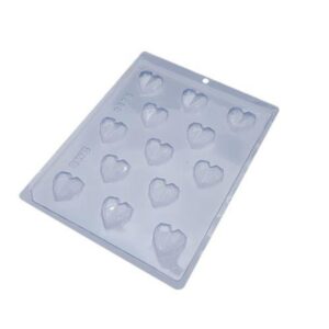 Forma de acetato bombom coração lapidado 9835 bwb