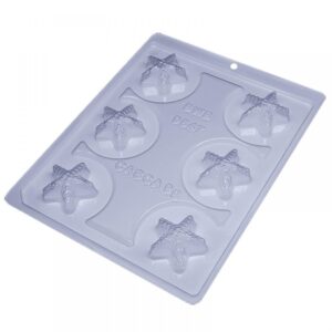 Forma de acetato com silicone estrela do mar (9647)