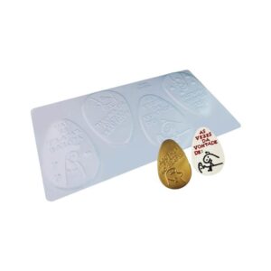 Forma Grande - Ovo Tablete Flork Tipo 500g - bwb