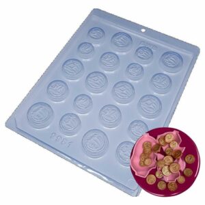 Forma para Chocolate Moedas Ref. 9981 - Bwb Embalagens
