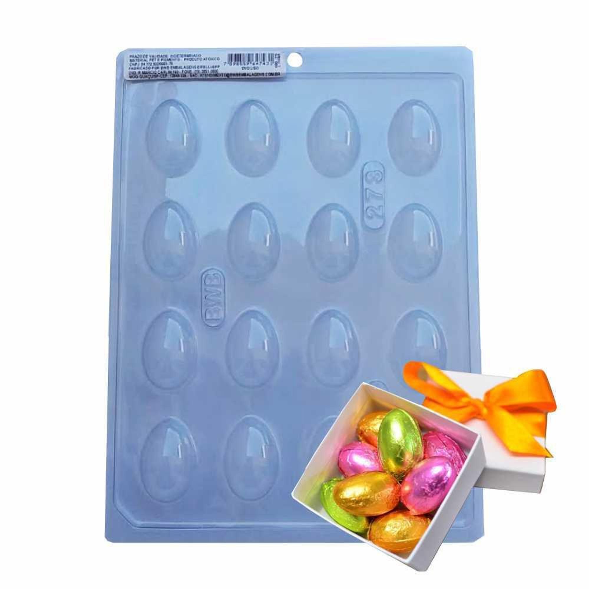 Forma de acetato Ovinhos de Páscoa 10g Ref. 273