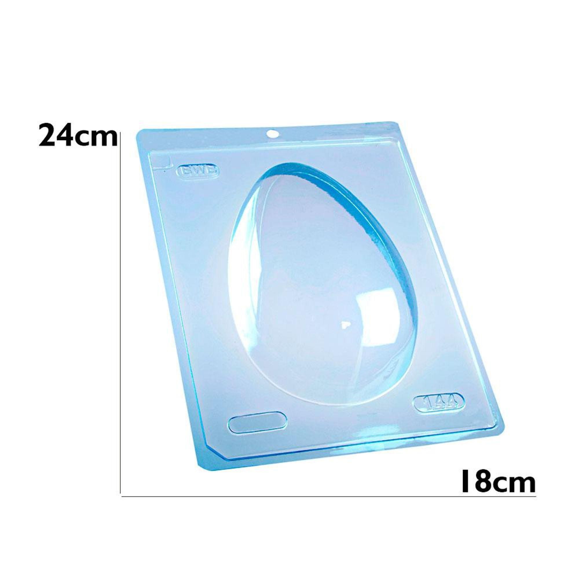 Forma de Silicone Para Ovo Liso 750 Gramas - Bwb embalagens