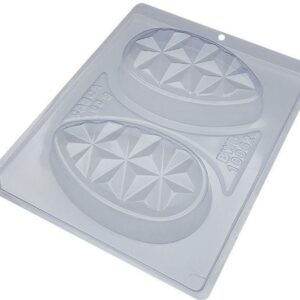 Forma de silicone ovo tablete 3D